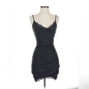 Stylish Black Lace Sexy  Dress